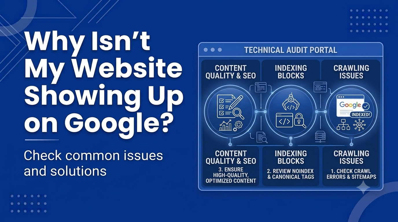 Why Isn’t My Website Showing Up on Google?