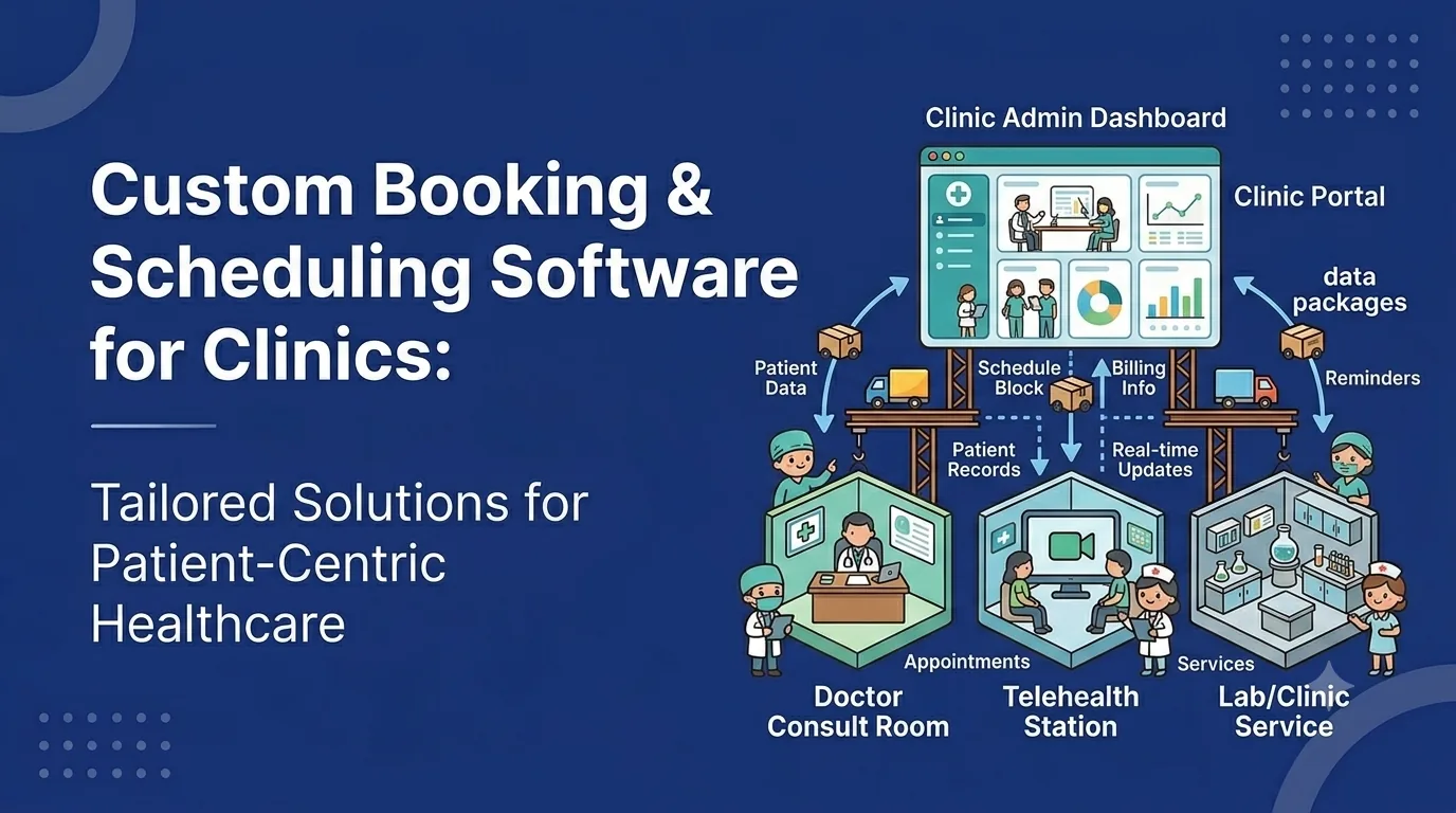 Custom Booking and Scheduling Software for Clinics thumbnail